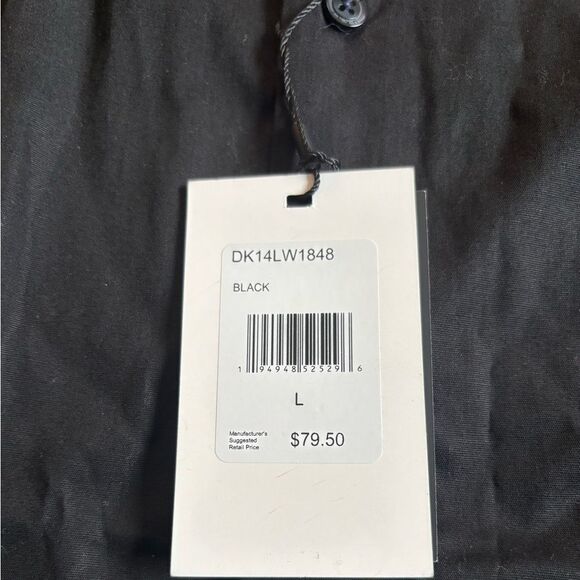 DKNY Men's Black button down Shirt - Picture 5 of 5